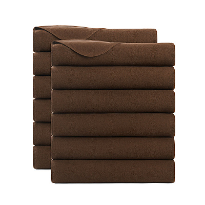 Cozy Soft Polar Fleece Throw 50x60 Brown (12pk), Case Of 12 (FLC-PLR-5060-BR)
