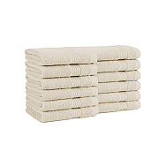 Host & Home Washcloth 13x13 Ivory, Case Of 60 (HHWC-1313-IV-CS)