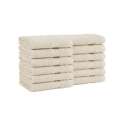 Host & Home Washcloth 13x13 Ivory, Case Of 60 (HHWC-1313-IV-CS)