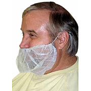 Proworks Beard Cover, Polyproplene, White, 500/cs, Case Of 500 (DA-BC100)