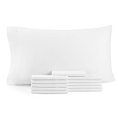 Lulworth T180 White Pillowcase - Standard (12/pack), Pack Of 12 (PNP-T180-4236)
