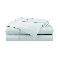Aston & Arden Tencel Sheet Set California King - Blue, 4 Piece Set (P-SS-CKG-400-BL)