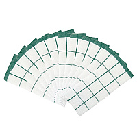 Cooks Linen Kitchen Towel 15x25 Green, Pack Of 12 (P-KT-GREEN)
