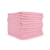 Microfiber Cloth 300 Gsm 16x16 Half-fold Pink 12 Bg 15 Bg Cs, Pack Of 12 (MFC3001616PK)