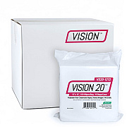 Poly Cleanroom Wipes 12x12 Hw 140gsm Polyknit 100 Bag 10bag Cs, Case Of 1000 (VS20-1212)