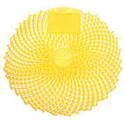 Eclipse High Fragrance Urinal Screen, Universal Fit, Anti-splash, Stronger & Longer-lasting Freshness, Yellow, Citrus Grove Scent, Case Of 36 (149336)