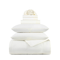 Family Essentials Bed In Bag 7pc - King - White, Case Of 6 (BIAB-KG-WH)