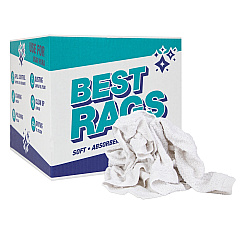 W69 Bar Mop Terry Wipers White 10lb Box (N-W69-10)