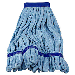 Mop Wet Tube Microfiber Med Blue, Case Of 12 (LF0002)