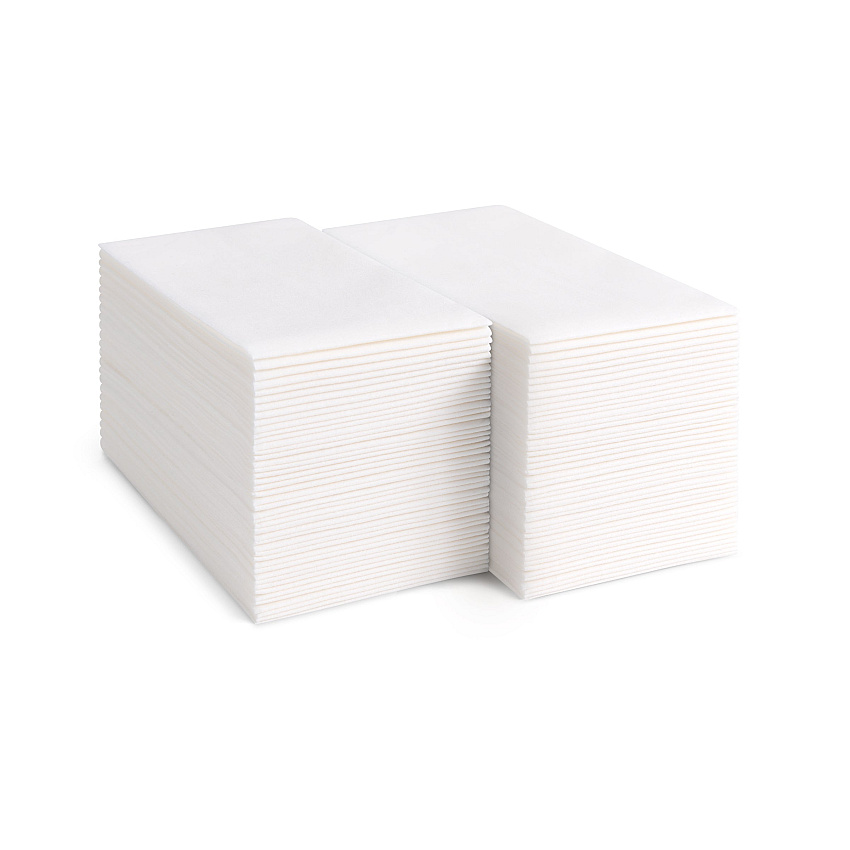 1/6 Fold Airlaid Napkin - Whit, Pack Of 100 (P-NAP-12X17-WH)