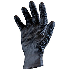 Catch Light By Proworks Nitrile Powder Free 6 Mil Gloves Black Md - Box Of 100 (GL-NT106BKFM)