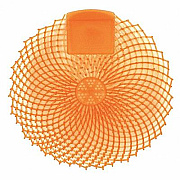 Eclipse High Fragrance Urinal Screen, Universal Fit, Anti-splash, Stronger & Longer-lasting Freshness, Orange, Tropical Mango Scent, Case Of 37, Case Of 36 (159636)
