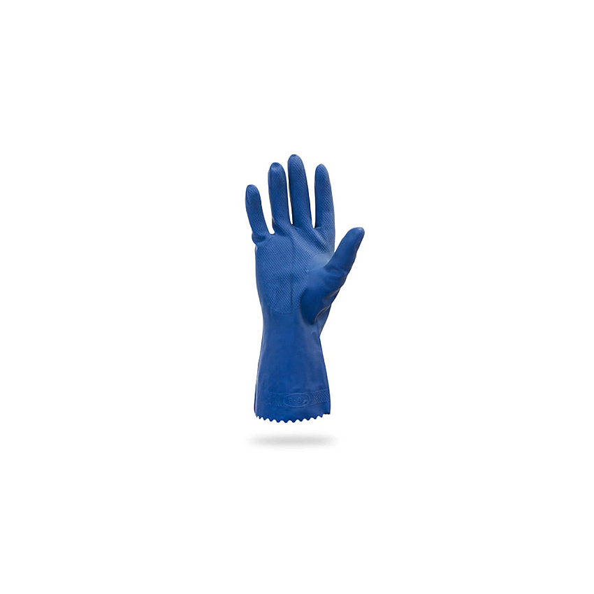 Proworks Latex Canner 18 Mil Glove Blue Large, 12 Pairs (GRCL-LG-1SF)