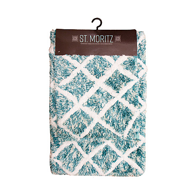 St Mortiz Rug Collection - Blue, Spaced Dyed 17x23 20x30, 2pc Set (PNP-STM-SD-BLUE)