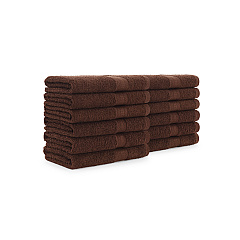 True Color Hand Towel 16x27 Brown, Case Of 120 (HAND-BROWN)
