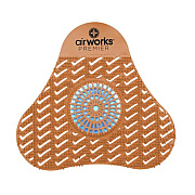 Airworks W/smart Block Urinal Screen Mango Case Of 12 (AWSP007)
