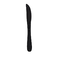 Knife Heavyweight Polypro Ebony, Case Of 1000 (CPPHWKNIWE1)