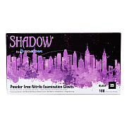 Shadow Nitrile Powder Free 6 Mil Exam Gloves Black Xs, Case Of 1000 (SHD930)
