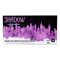 Shadow Nitrile Powder Free 6 Mil Exam Gloves Black Xs, Case Of 1000 (SHD930)