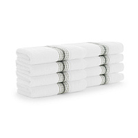 Aston & Arden Turkish Striped Washcloth 13x13 Sage, Pack Of 8 (PNP-WCSTT1313-175SGE)