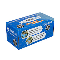 Smart Rags Microfiber Cloths 12x12 Blue, Case Of 400 (M950B)